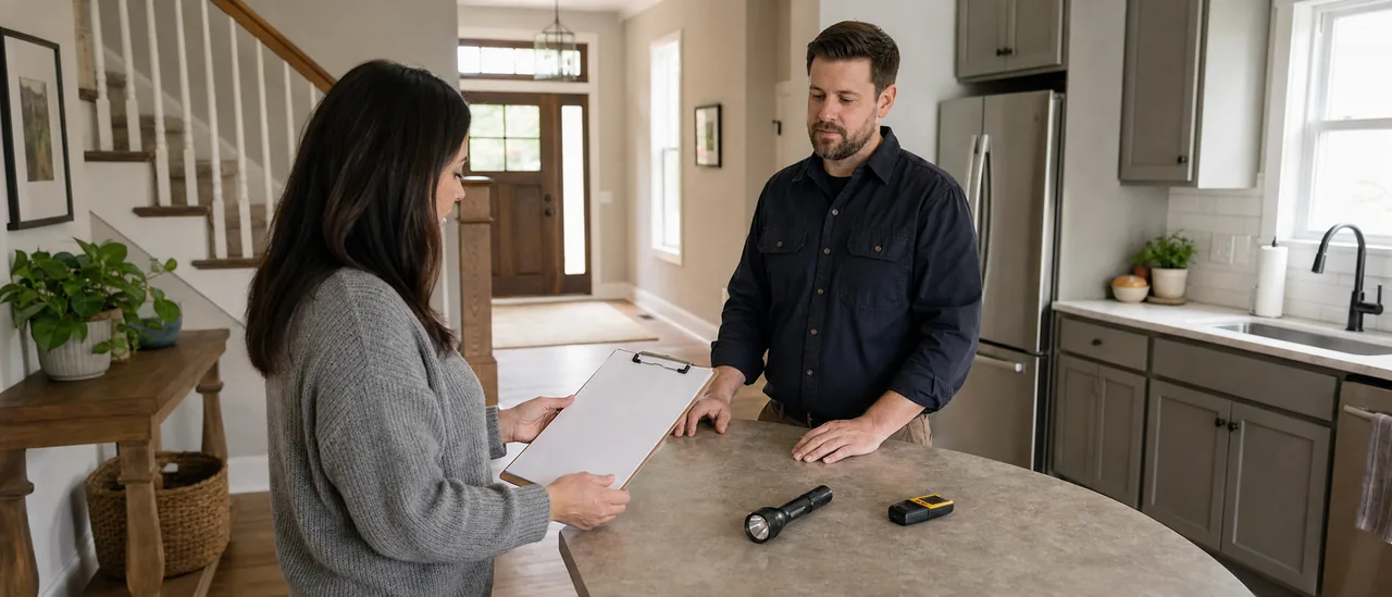 Educational illustration explaining how do you know whether a home inspector is independent.