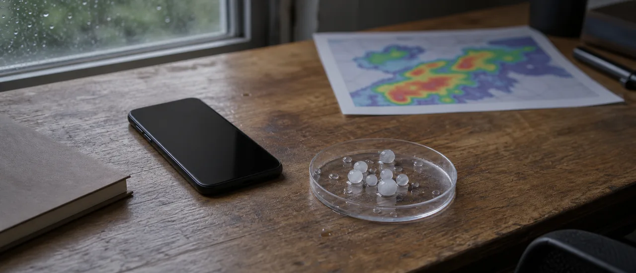 Educational illustration explaining is the hail protector app free.