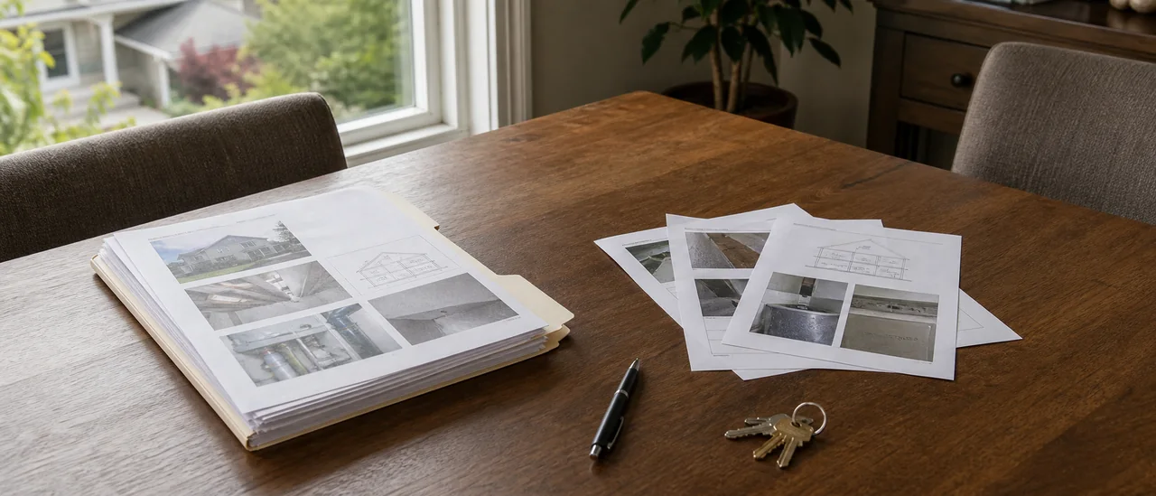 Educational illustration explaining do sellers receive a copy of the buyer’s inspection report.