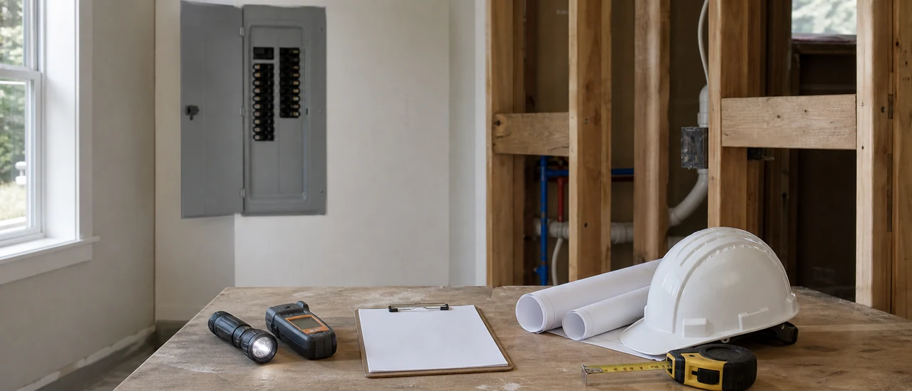 Educational illustration explaining is a home inspection the same as a code inspection.