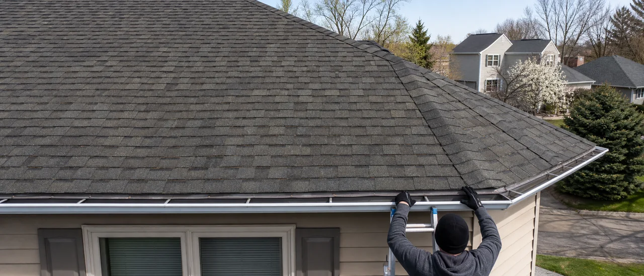Educational illustration explaining can an insurer refuse coverage because of roof age.