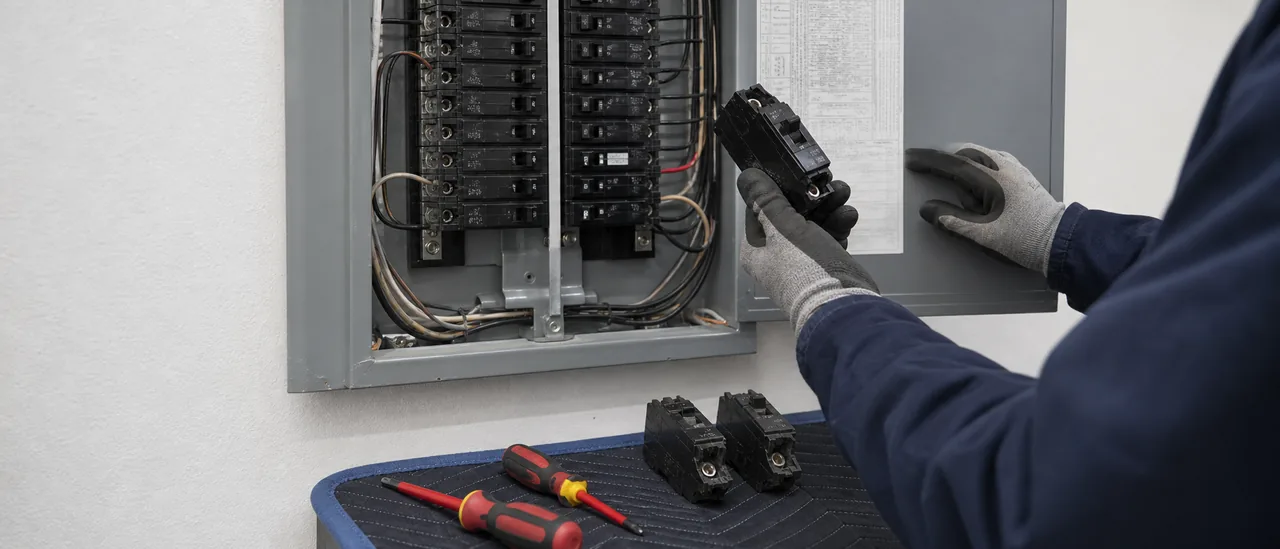Educational illustration explaining how much does it cost to fix mismatched breakers.