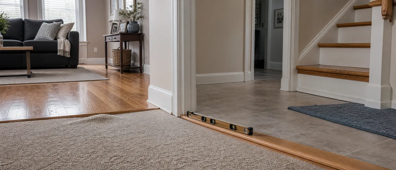 Educational illustration explaining how much does it cost to fix trip hazards inside the home.