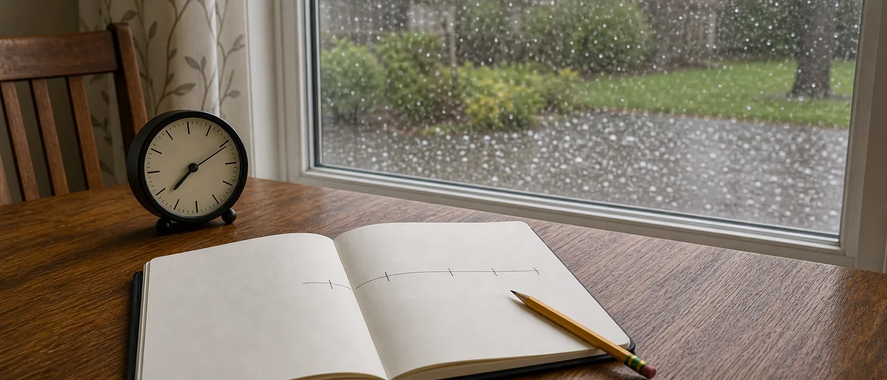 Educational illustration explaining how can i find out how long a hailstorm lasted.