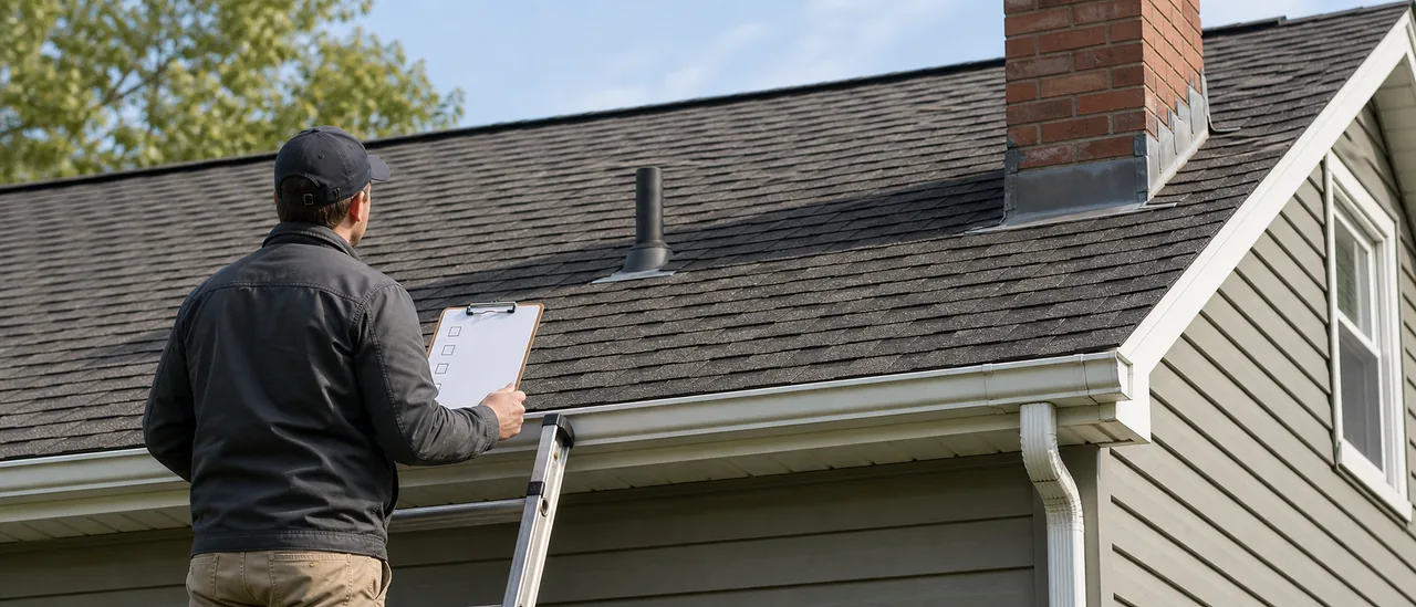 Educational illustration explaining what are the risks of waiving a roof inspection.