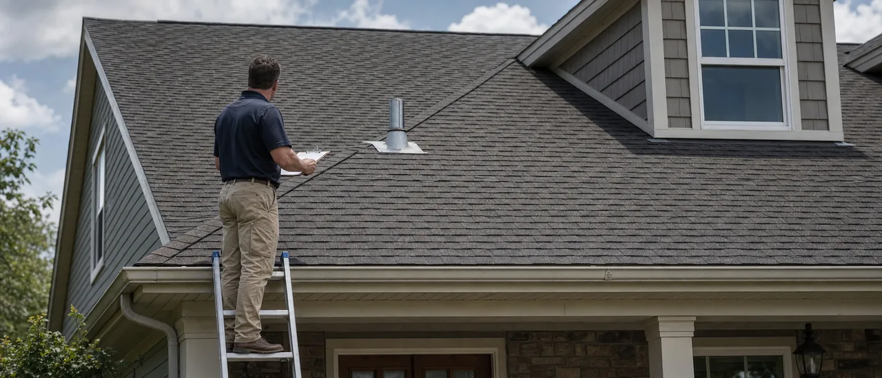 Educational illustration explaining does a new roof need annual inspections.