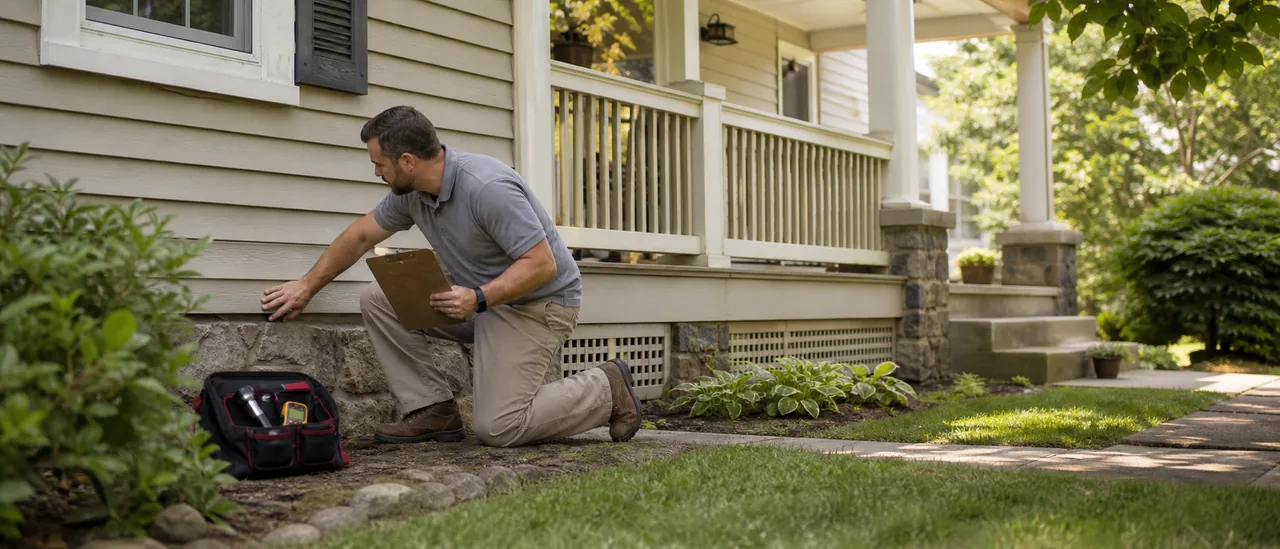 Educational illustration explaining does fha require a home inspection.