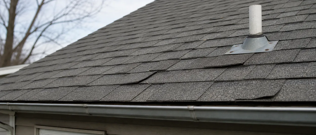 Educational field view of common problems on an asphalt shingle roof
