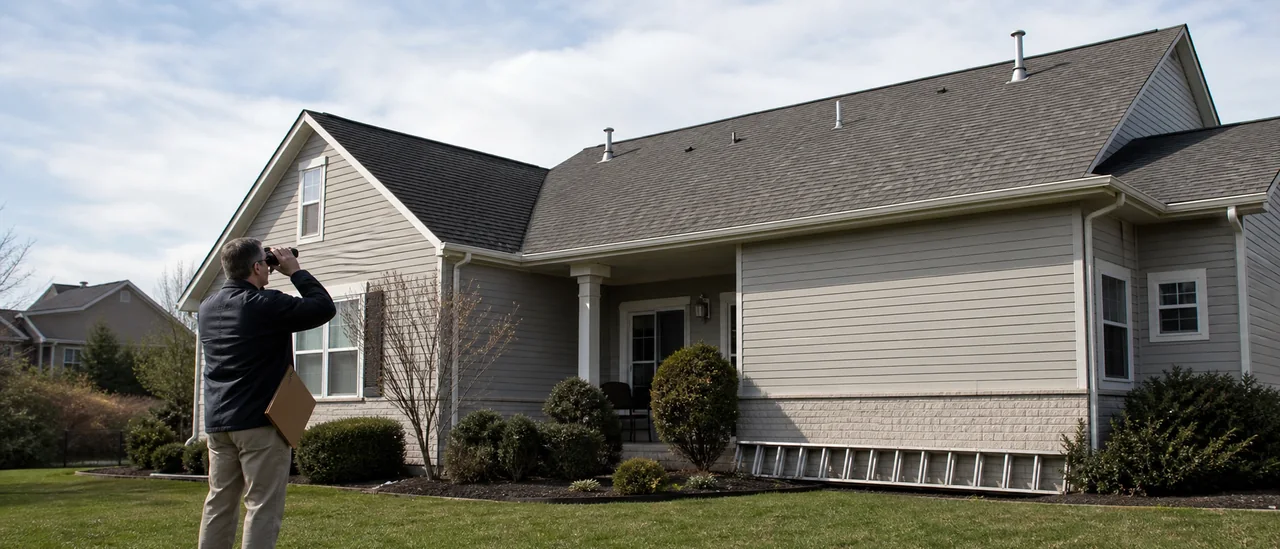 Educational illustration explaining should i get a separate roof inspection when buying a house.