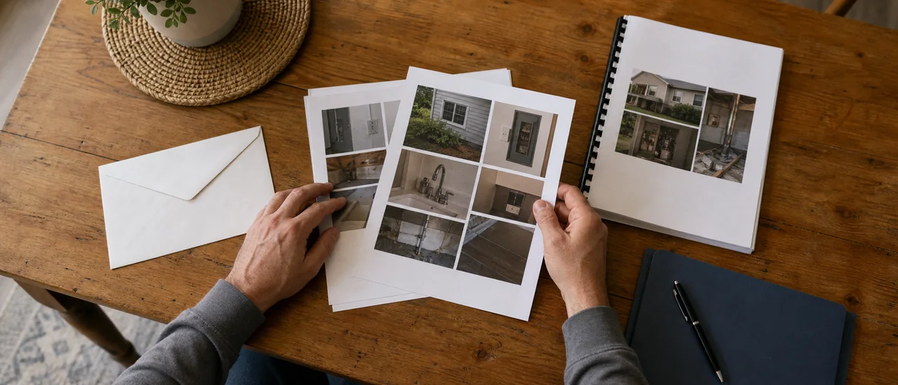 Educational illustration explaining should a buyer share the inspection report with the seller.