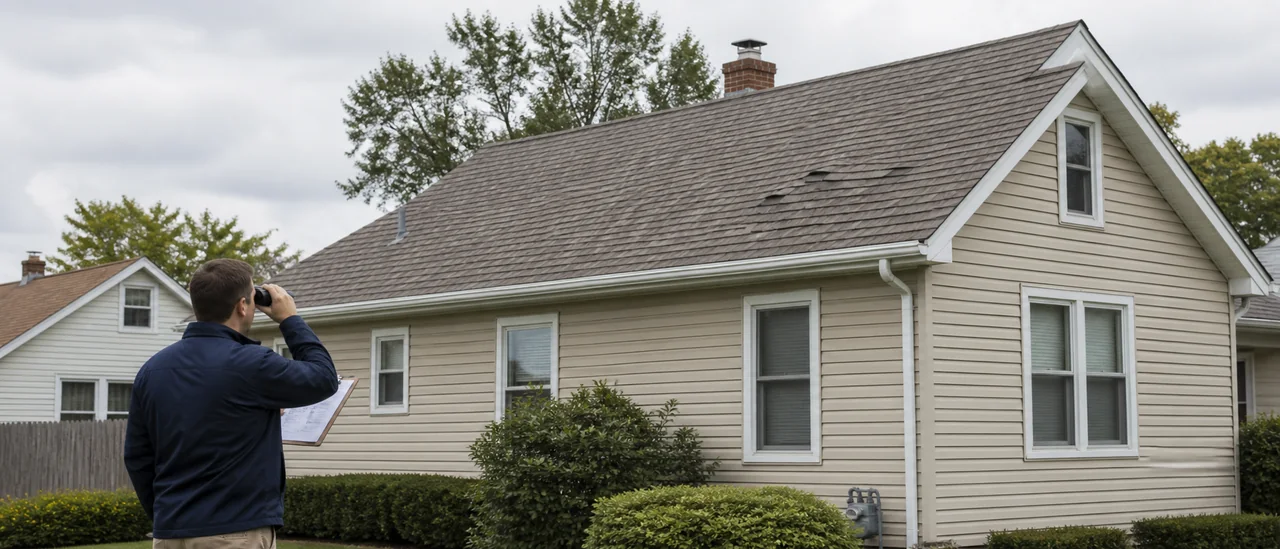 Educational illustration explaining can an appraiser require roof repairs.