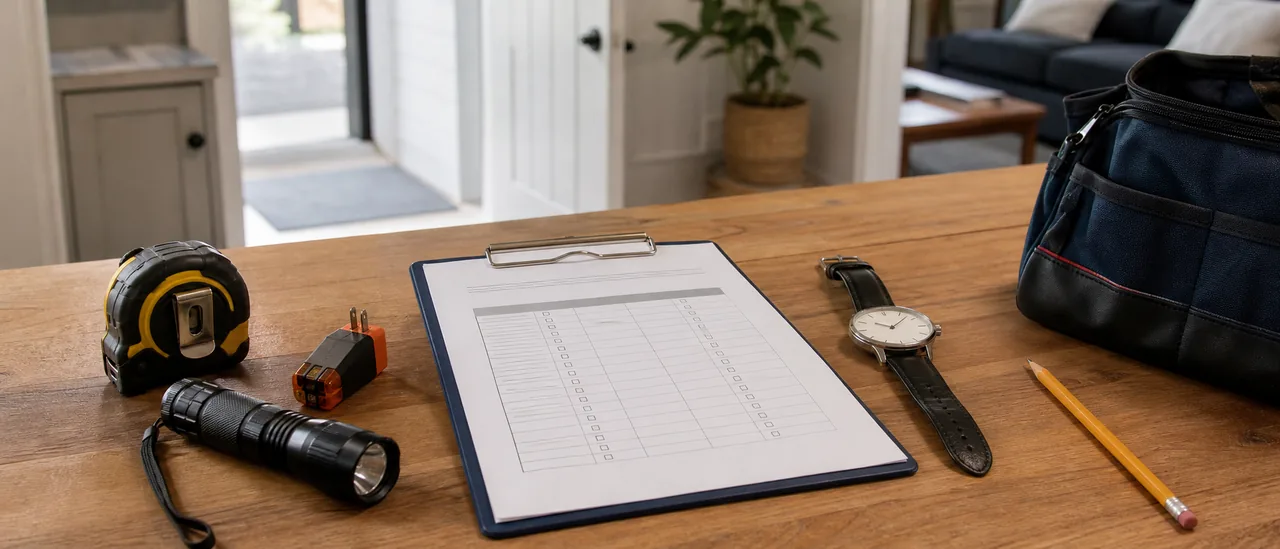 Educational illustration explaining how long does a pre-listing inspection take.