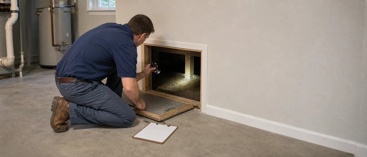 Educational illustration explaining can a home inspection miss hidden problems.