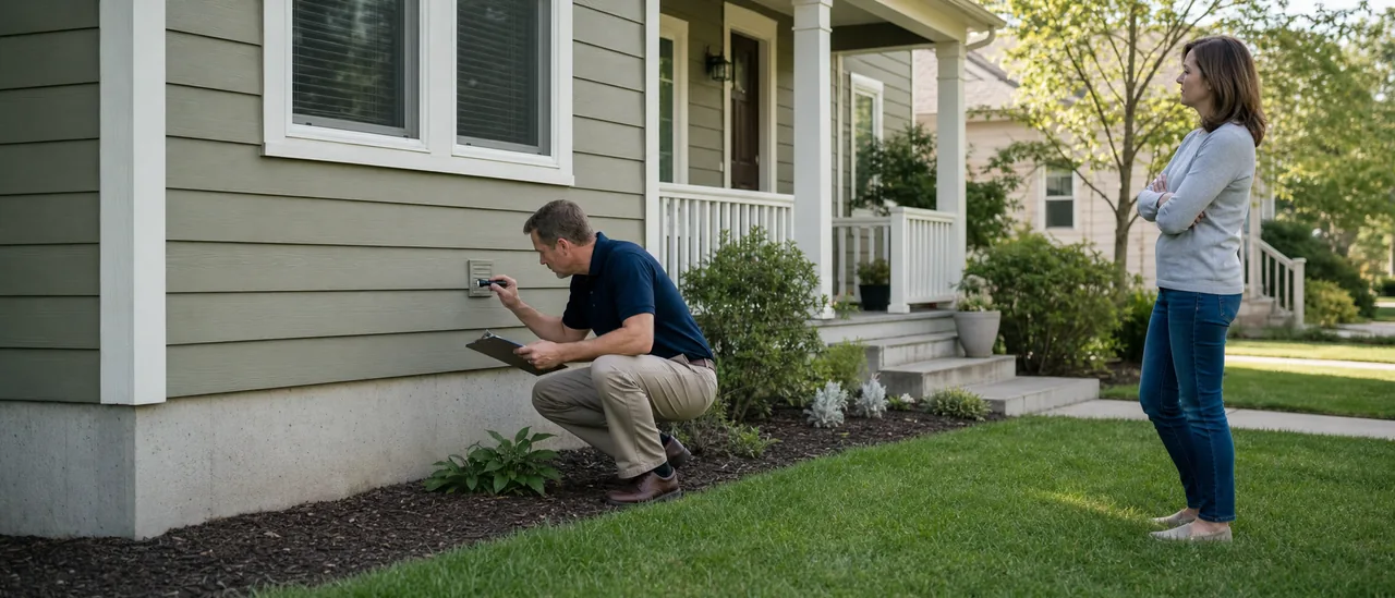Educational illustration explaining should a seller get a pre-listing home inspection.