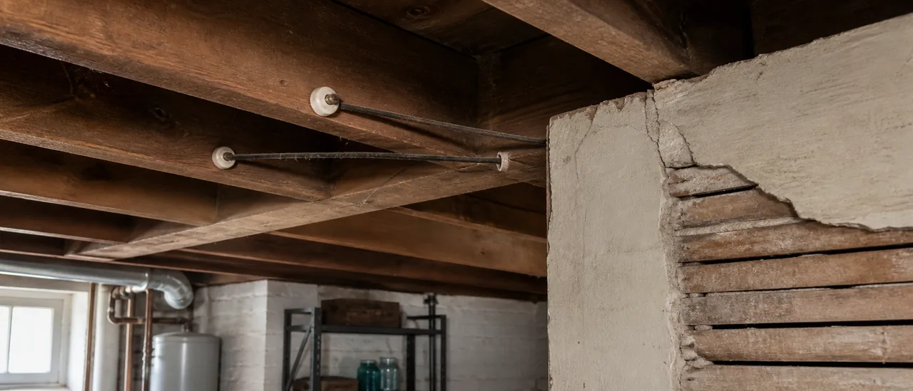 Educational illustration explaining can a home inspector miss knob-and-tube wiring.