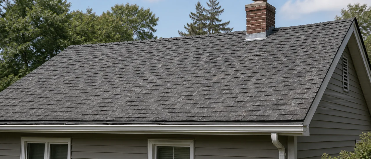 Educational illustration explaining does a 20-year-old roof need to be replaced.