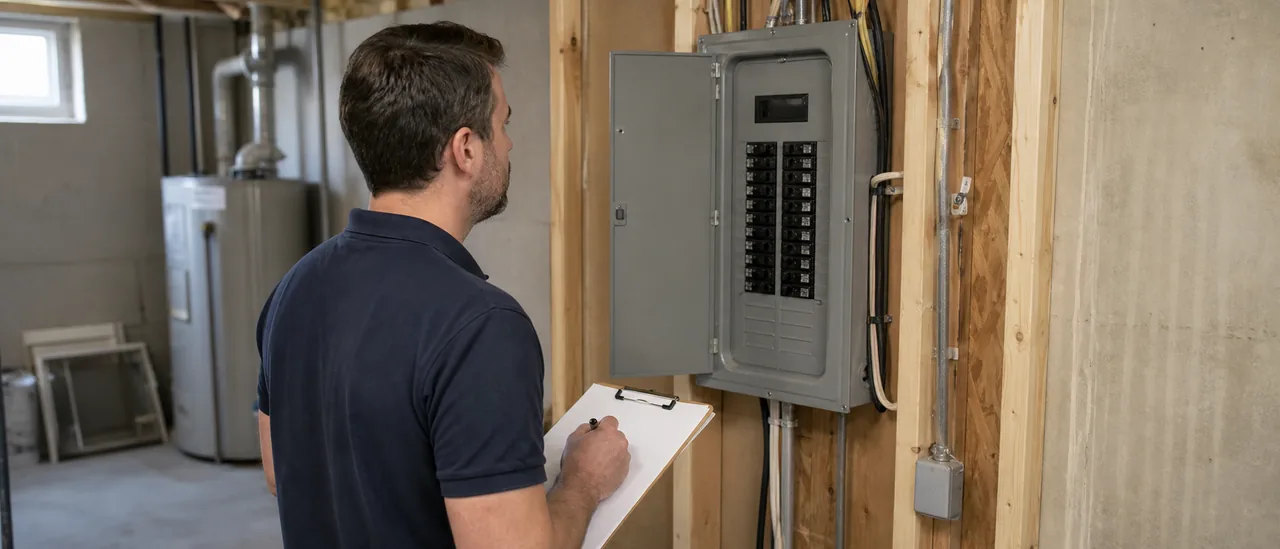 Educational illustration explaining do home inspectors check for code violations.