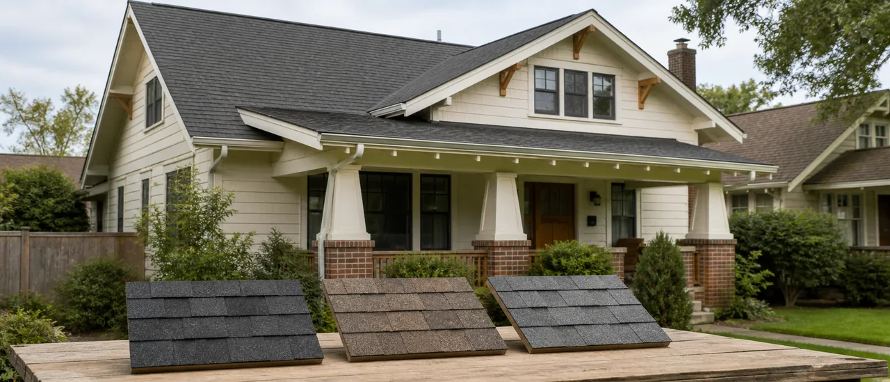 Educational illustration explaining what color roof can increase home value.