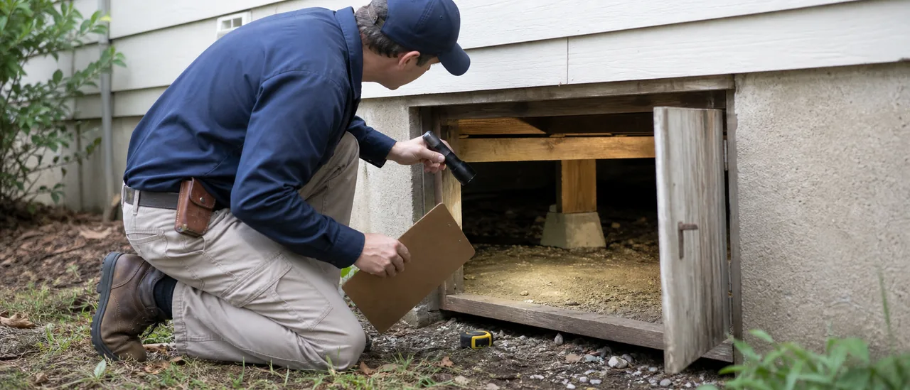 Educational illustration explaining how much does a termite inspection cost.
